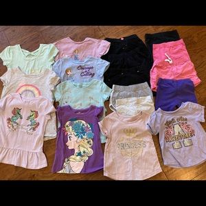 HUGE bundle summer clothes SZ 4t girls